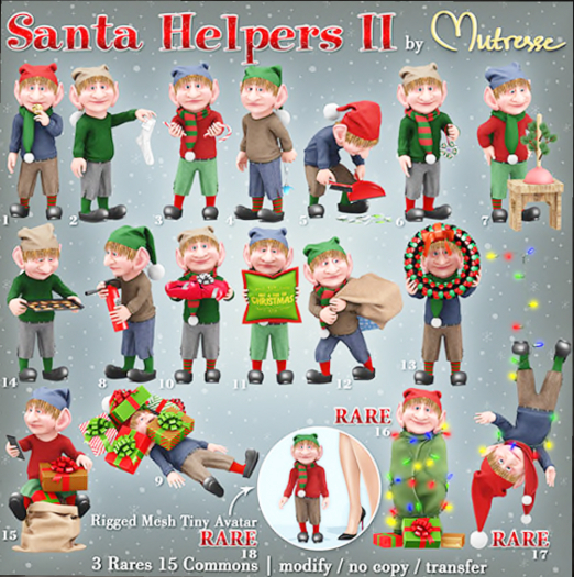 Mutresse-Santa Helpers II (Full Set)