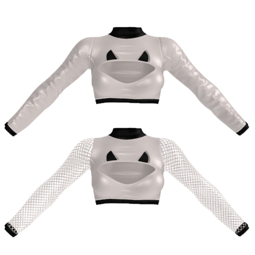 moxxi // Devil Sweater - White