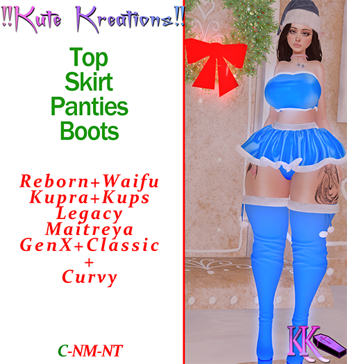 !KK! Merry Outfit-Blue