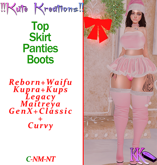 !KK! Merry Outfit-Pink