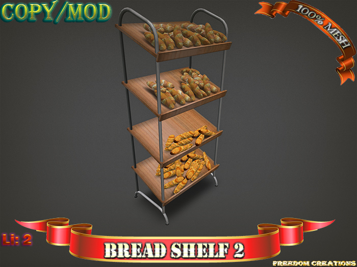 Bread shelf 2-Freedom creations