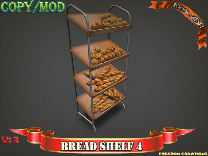 Bread shelf 4-Freedom creations