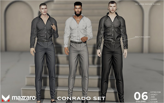 [Mazzaro] Conrado Shirt - Fatpack (packed)