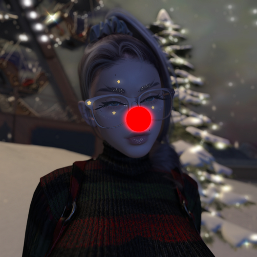 Red Reindeer Nose [BM]