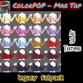 ColorPOP - Mae Top - Legacy BOX (ADD to Unpack)