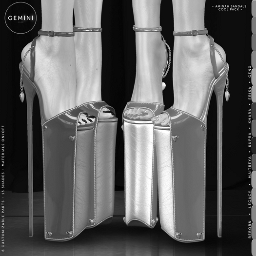 Gemini -Aminah Sandals- DEMO