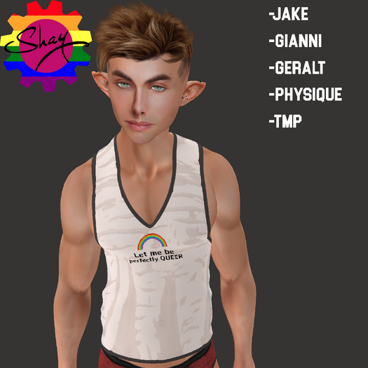 Perfectly Queer Sheer Tank