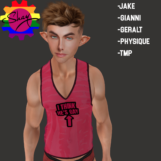Think He's Gay Sheer Tank