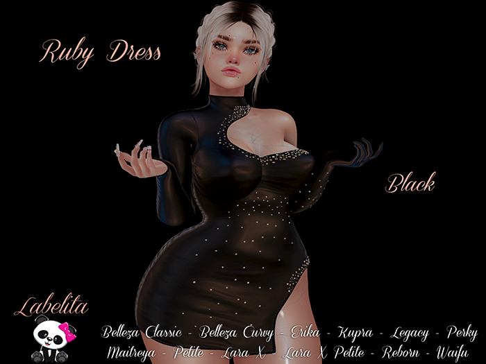 [LABELITA] Ruby Dress Black