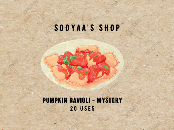 [MyStory] - Pumpkin Raviolis