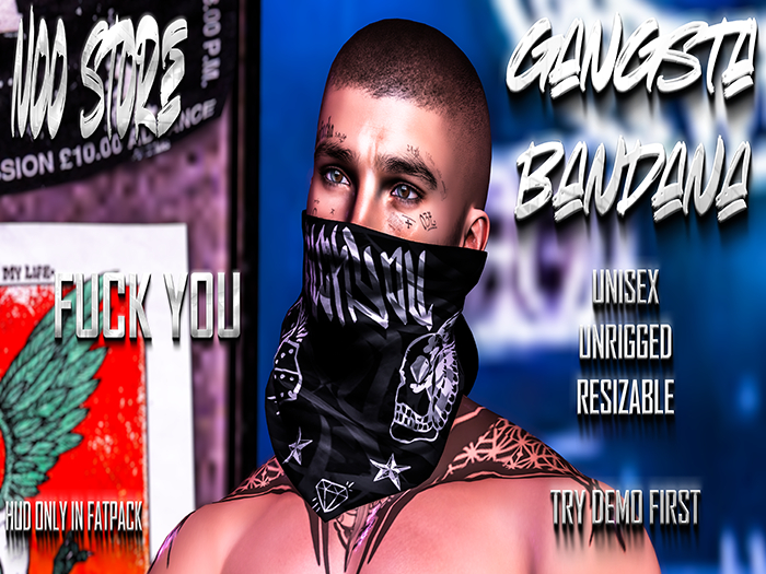 [NOO] Gangsta Bandana-fk you