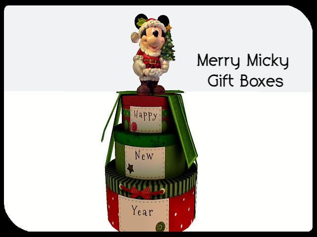 [AE] Gift Box Shop - Merry Micky Gift Boxes