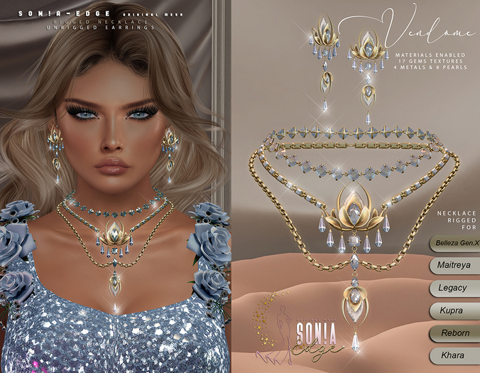 Son!a-Edge Vendome Jewelery Set - Fatpack
