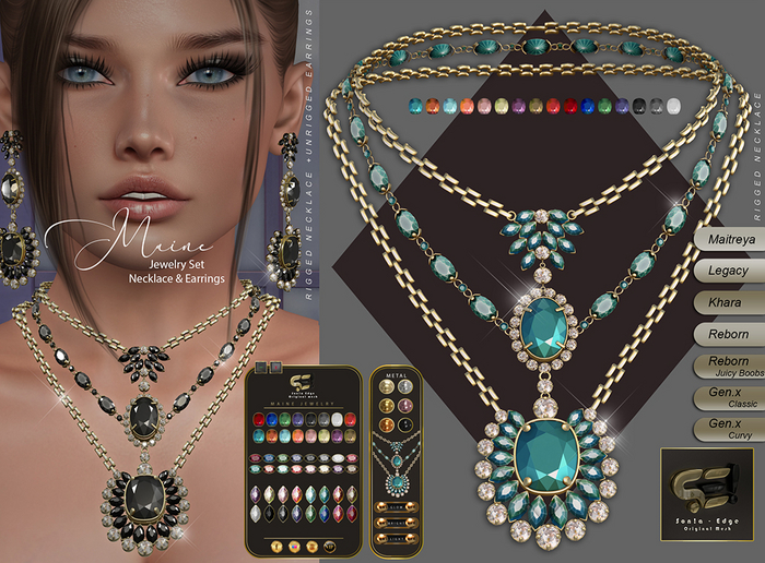 Son!a-Edge Maine vendorHud Jewelry set (Fatpack)