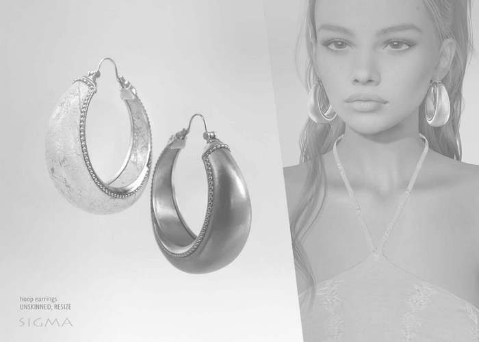 SIGMA Hoop earrings DEMO 