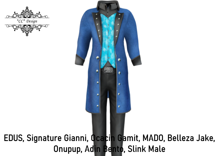 (40) *CC* Karl Magician Outfit Moonlight