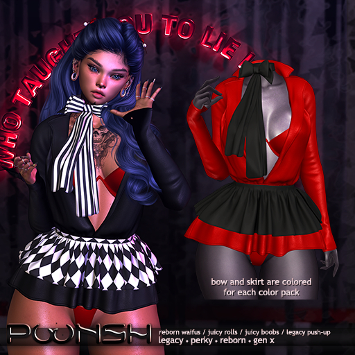 - pOOnsh - Lala Set (red)