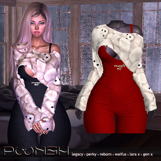 - pOOnsh - Misha Outfit (red)