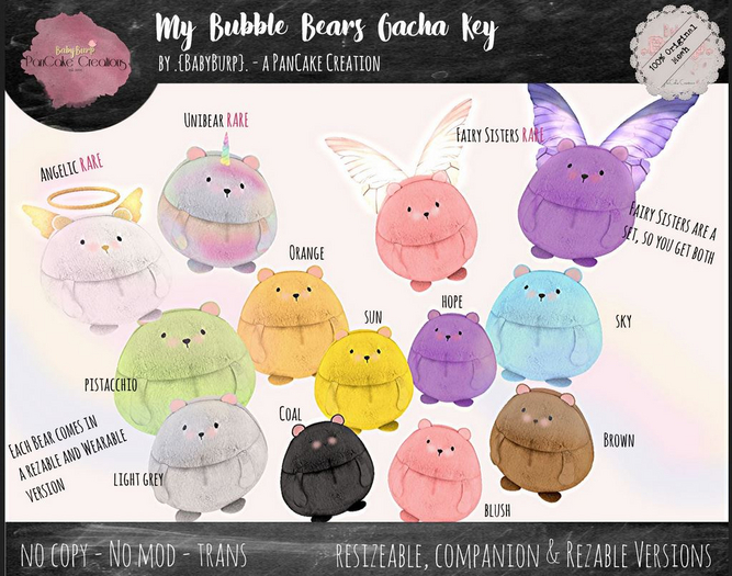 {BB} My Bubble Bears - Bears blush [BOXED]