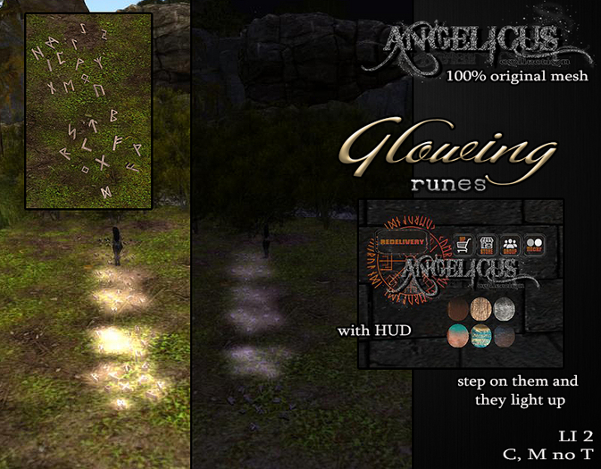 :ANGELICUS: Glowing Runes 