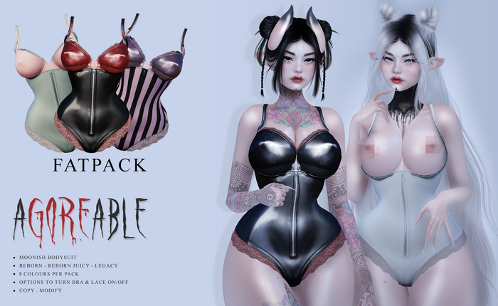 agoreable - Moonish Bodysuit - Fatpack