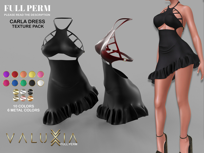 VALUXIA[FP] - Carla Dress Texture Pack FULL PERM