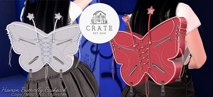  Haeran Butterfly Backpack - Full Set