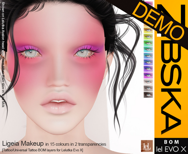 Zibska Evo X ~ Ligeia Makeup Demo