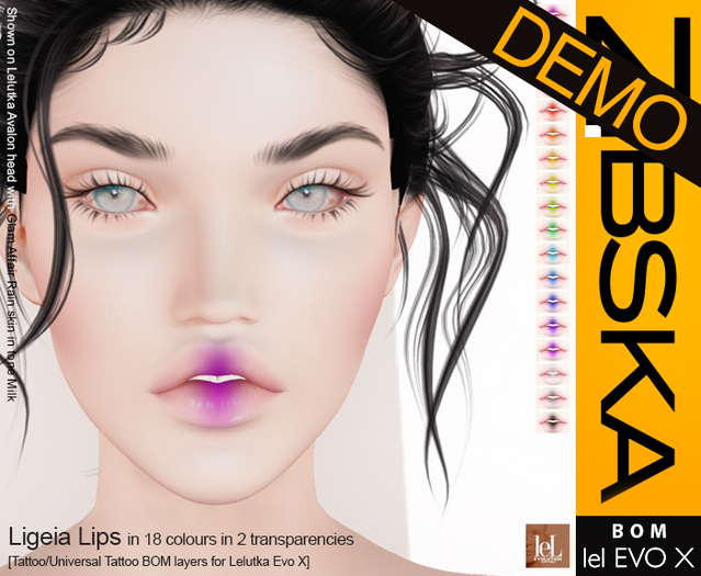 Zibska Evo X ~ Ligeia Lips Demo