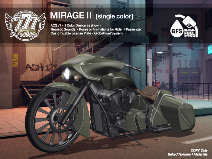 [777] Mirage II - Olive (Add)