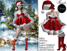 InStyle -Merry Christmas Full Set Red