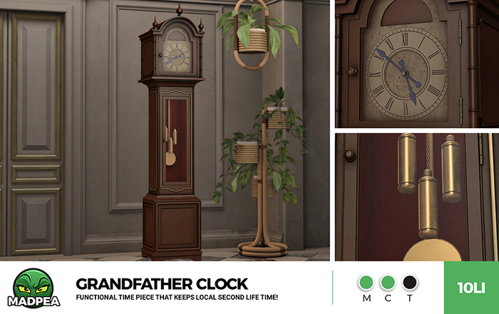 MadPea Grandfather Clock