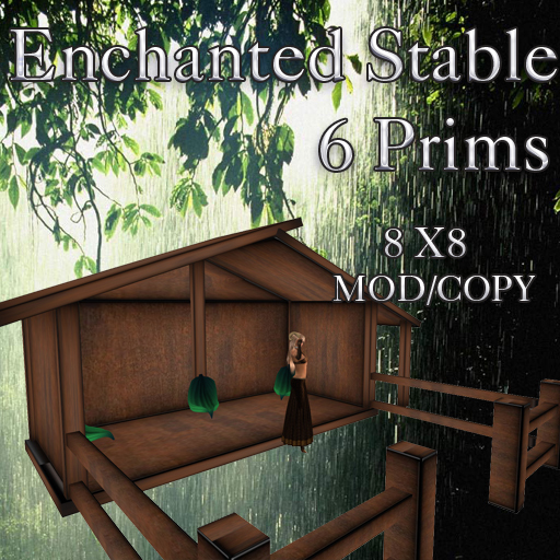 Enchanted small animal habitat