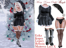 PROMO!! InStyle * Mary Xmas Outfit *BLACK