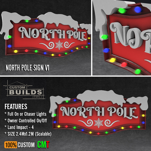 [TWC] - North Pole Sign V1