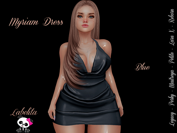 [LABELITA] Myriam Dress Blue