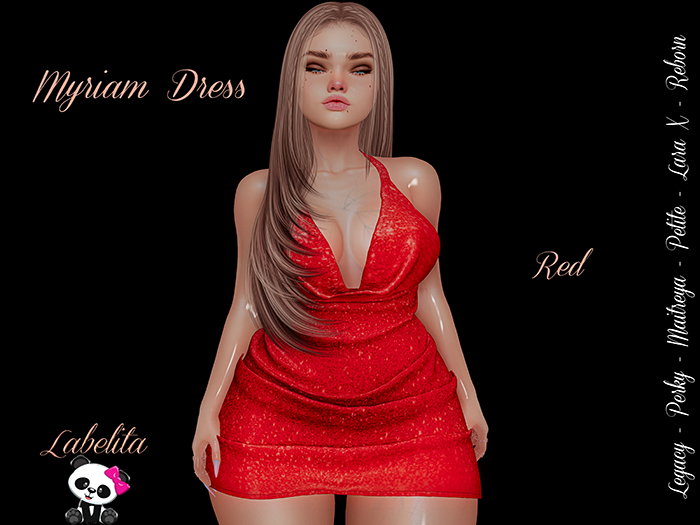 [LABELITA] Myriam Dress Red