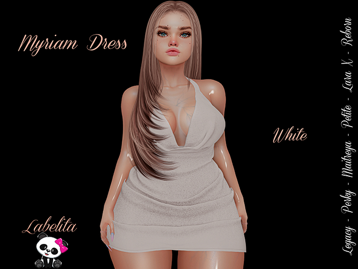 [LABELITA] Myriam Dress White