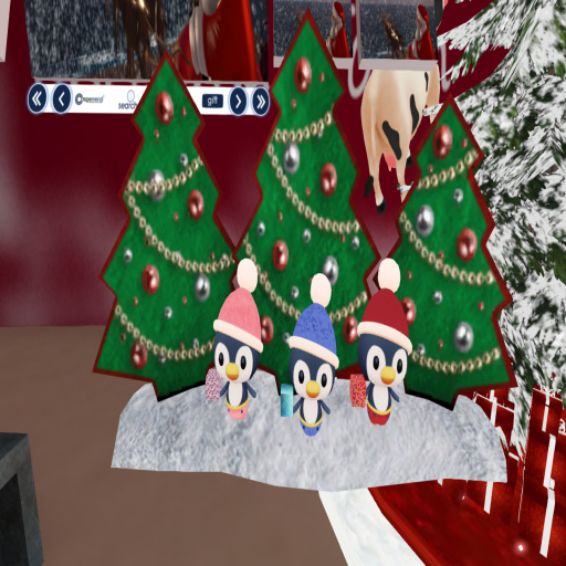 Penguin Christmas party Decor