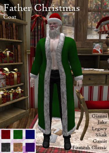 Father Christmas Coat BOXED