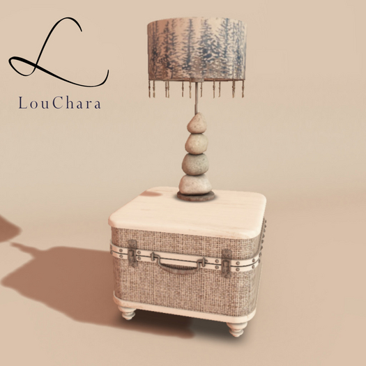LouChara Elsa Trunk Table