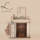 LouChara Elsa Fireplace 