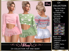 *BSASSY* STORE SEPCIAL CH COLLECTION SKIRT AND TOP WITH HUD