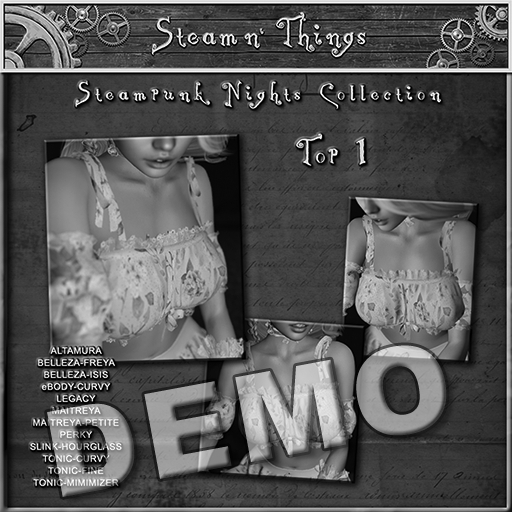 Steampunk Nights Collection Top 1 DEMO