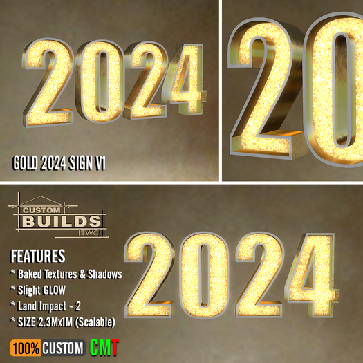 [TWC] - Gold 2024 Sign V1