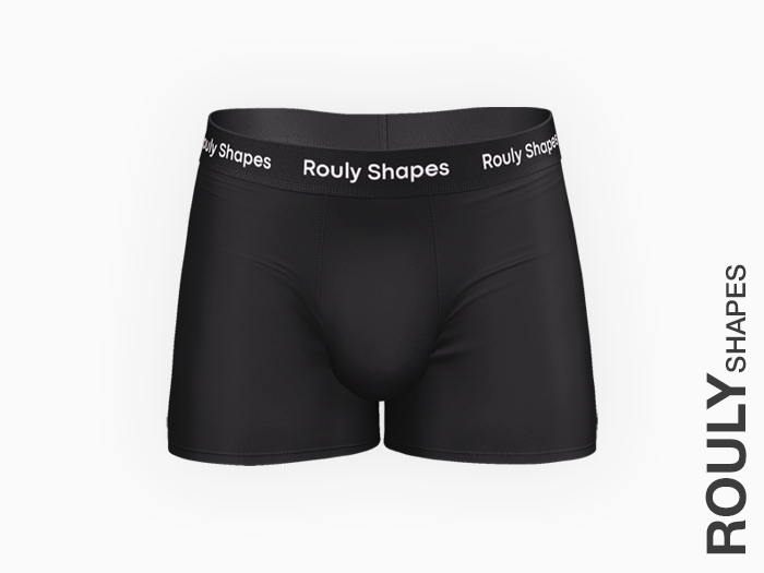 ROULY Shapes :: "Unite" Boxers - Male - Black
