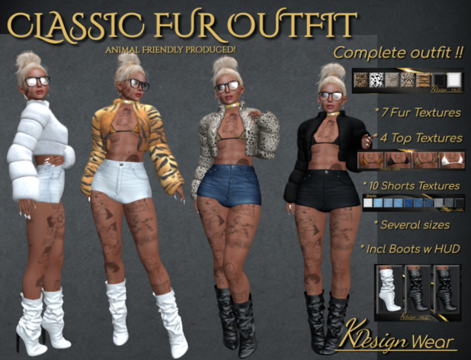 Classic Fur Outfit - ADD