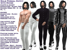 Male Formal Outfit with Shoes (ADD)