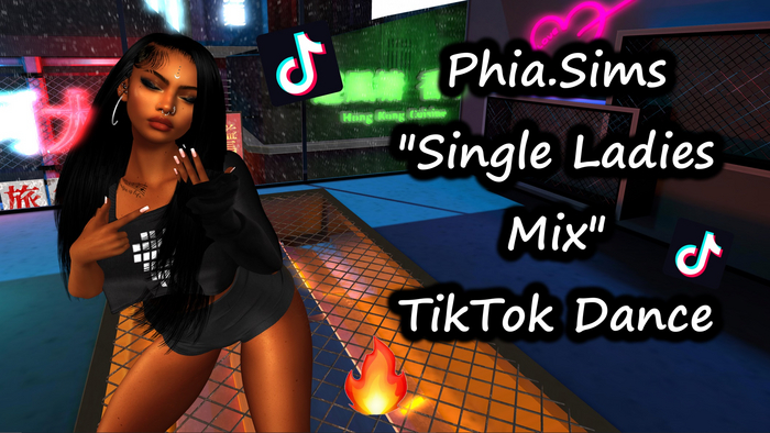 Phia.Sims Single Ladies Mix TikTok Dance Animation