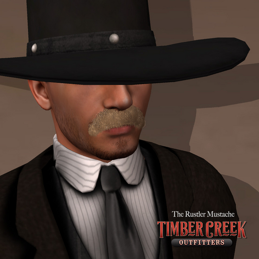 [Timber Creek] The Rustler Mustache-Blonde